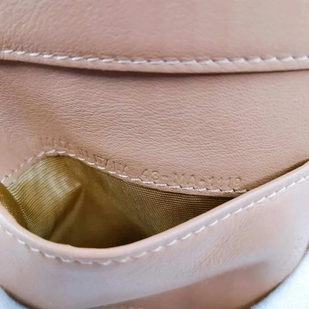 ❤️Authentic Christian Dior Patent Leather Lady Dior Fold Lotus Wallet ❤️